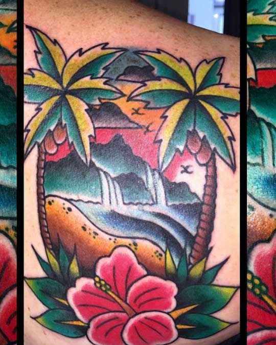 Maui Guest artist tattoo