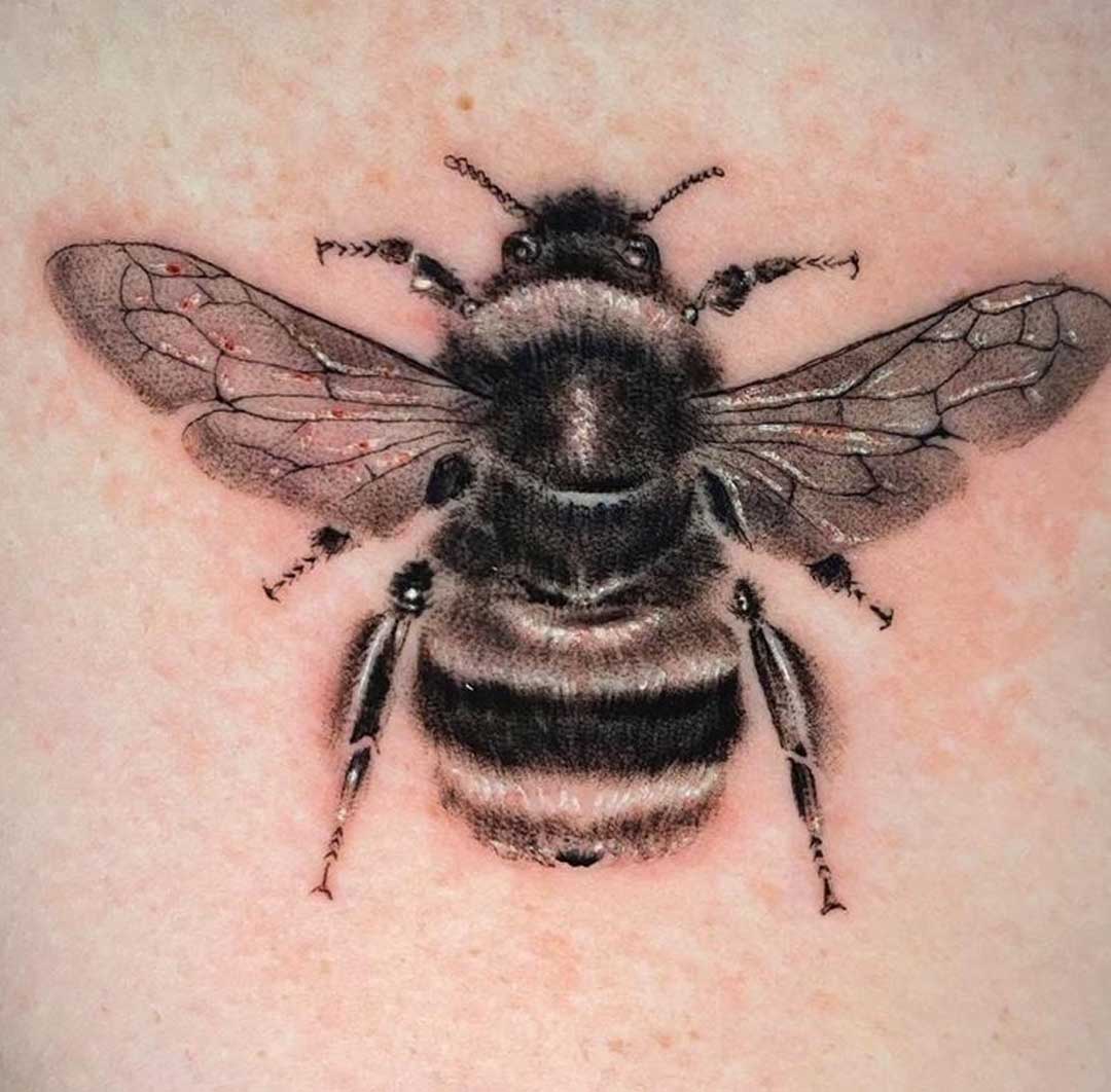 bumble bee tattoo