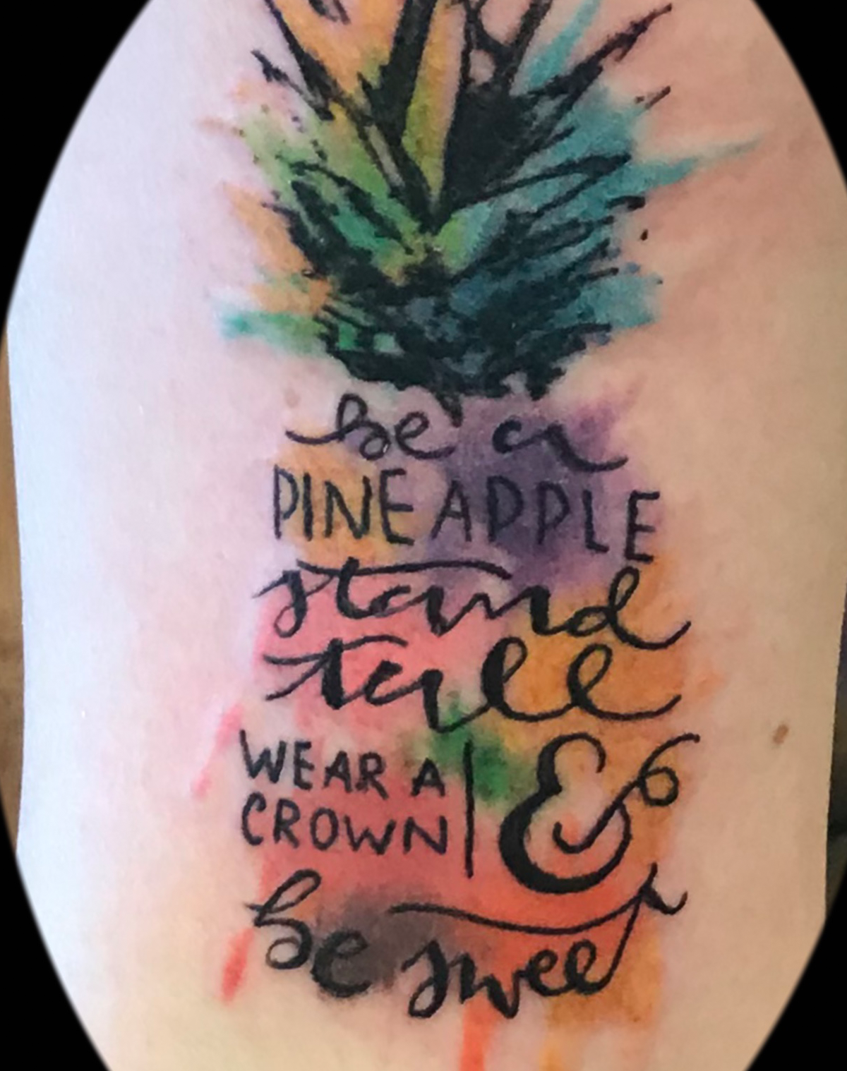 maui tattoo shop pineapple
